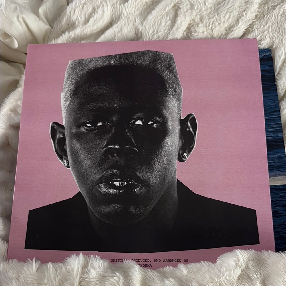 Pink and Black Art Print